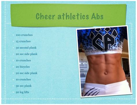 cheer athletics diet #cheer #athletics #diet Cheer athletics abs. Fierce abs. #cheerworkouts 