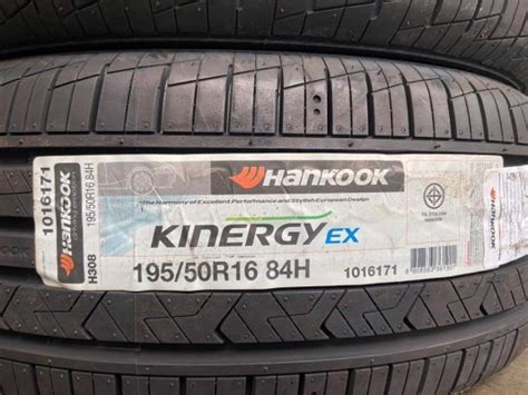 European style for best performance. ยางใหม่ HANKOOK KINERGY EX 195/50R16 ปี19 • ขนาดเท่ากับ ...