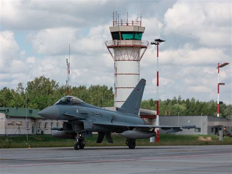 German Eurofighter And Raf Typhoons Together On Baltic Operation
