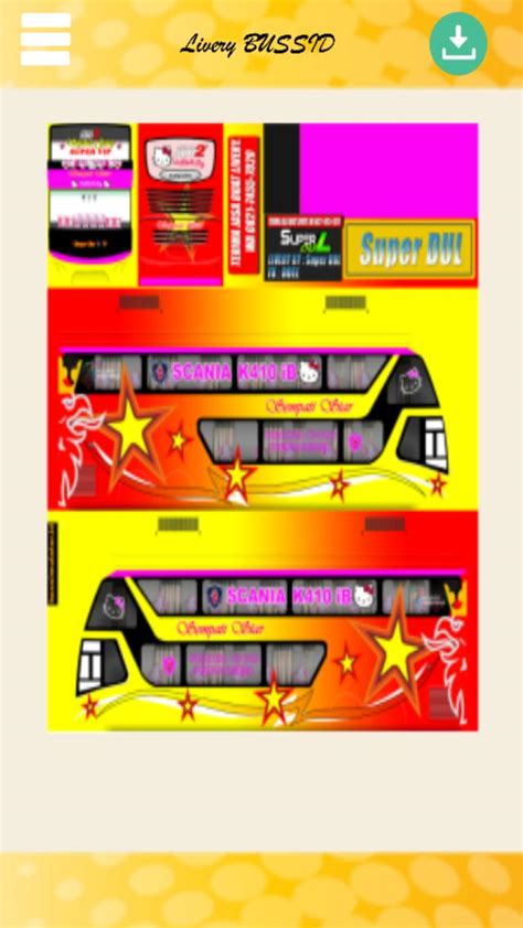 Postingan ini merupakan kelanjutan dari seri livery bussid yang terakhir saya terbitkan kemarin yang sampai part 3. Livery Bussid Double Decker Sempati Star Hello Kitty - livery truck anti gosip