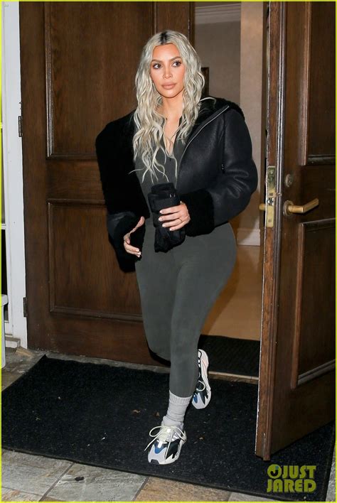Kim Kardashian Steps Out After Being Surprised With Flash Mob Photo