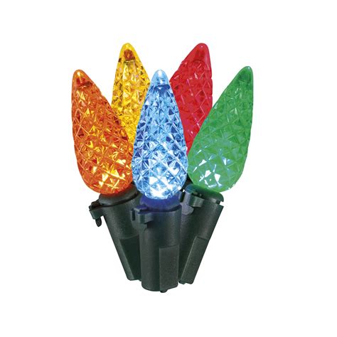 Trim A Home® 200 C6 Led Lights On A Reel Multi Color