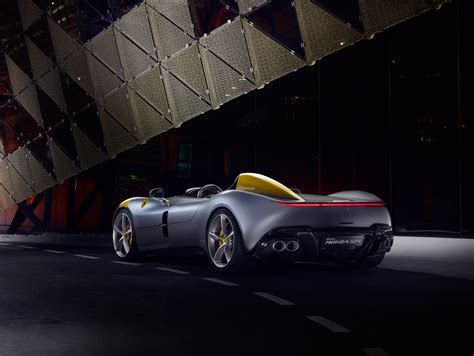 Ferrari Monza Sp1 2018 Rear Hd Cars 4k Wallpapers Images