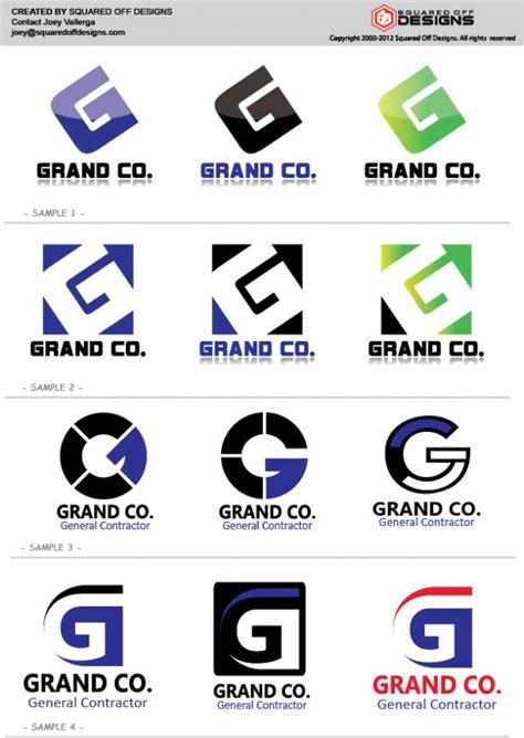 Grand Co Squared Off Designs