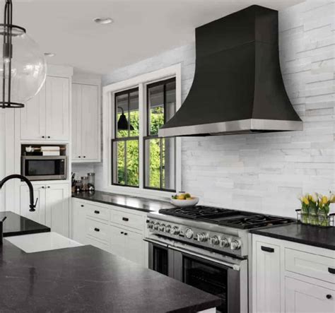 Gilded Frost Honed Panels Kitchen Backsplash Realstone Systems
