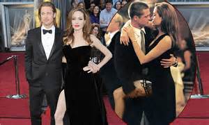 Another Steamy Encounter Angelina Jolie And Brad Pitt Set