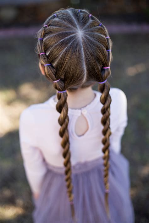 If you have a formal event coming up, then this is the style to try. Banded Twist Braid - Cute Girls Hairstyles