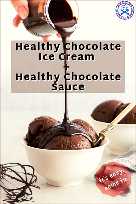 Healthy Chocolate Ice Cream Healthy Chocolate Sauce Gluten Dairy