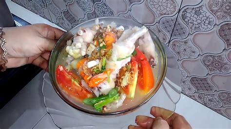 Sstt, ceker ayam juga bisa jadi pilihan resep masakan. Resep Sop Ceker Ayam - YouTube