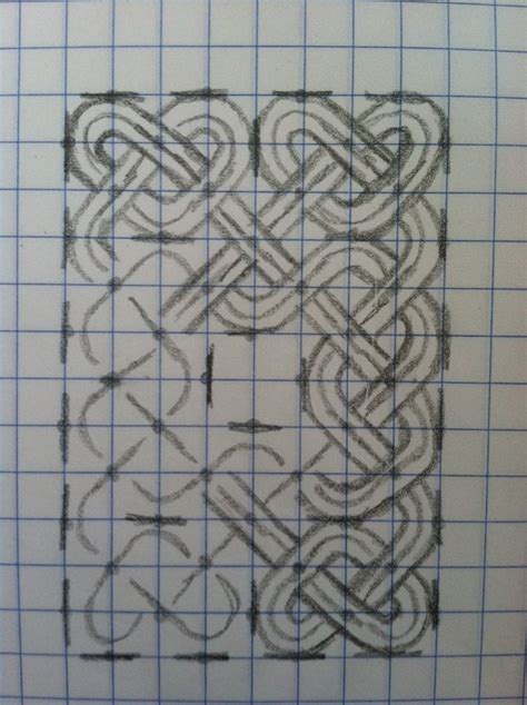 Thatsmeimmanfers Graph Paper Art Celtic Knot Celtic Designs