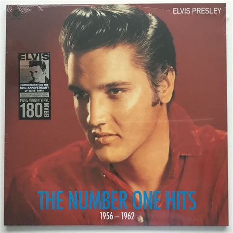 Billboard 1962 Number One Hits - LP - The Number 1 Hits 1956-1962 (edition EU 2015) | Elvis, Elvis