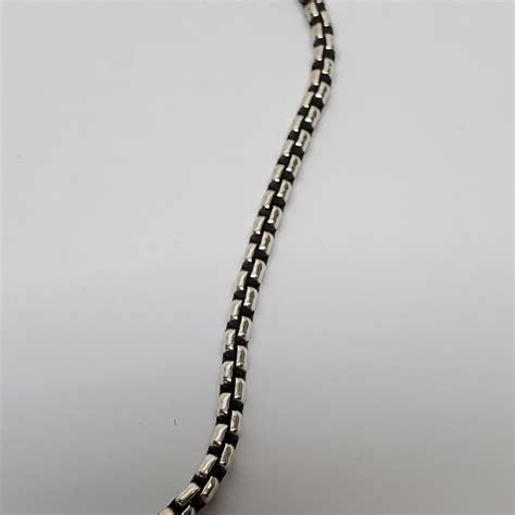 david yurman sterling silver and 18k gold necklace