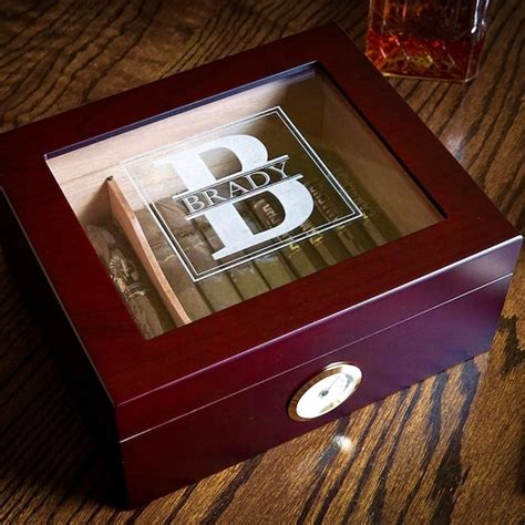 Personalized Humidor Etsy
