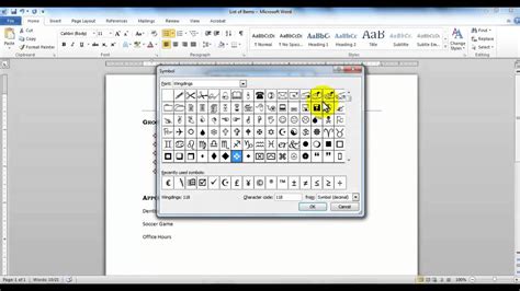 Formatting Bulleted Or Numbered Lists In Microsoft Word 2010 The It