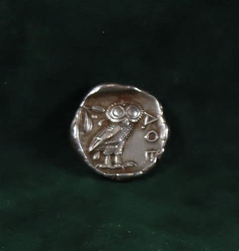 Silver Athenian Owl Coin Frost Books And Artifacts Limited