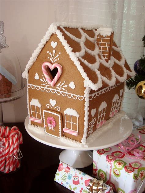 Butter Hearts Sugar Gingerbread House Part 2 Decorating And Building