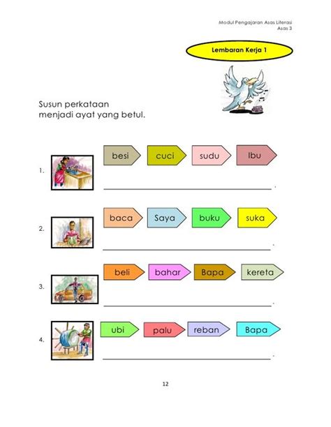 Latihan dan jawapan bina ayat berdasarkan gambar | upsr bahasa melayu latihan dan jawapan bina ayat berdasarkan gambar. susun ayat | Bahasa Melayu | Pinterest | Search