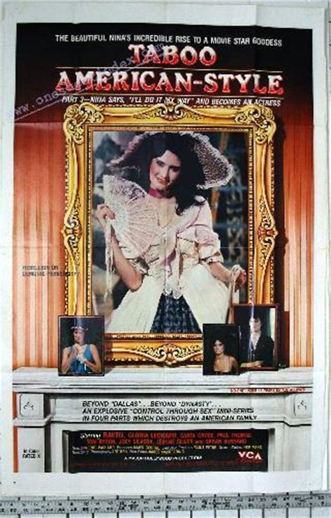 Taboo American Style 3 1 Sheet 1 Sheet Poster Movie Poster And Stills