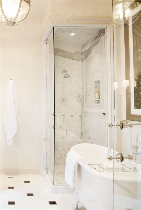 Very functional and chic, they are the best ones to fit in small bathrooms. These Walk-In Shower Ideas Will Help You Find Your Zen ...