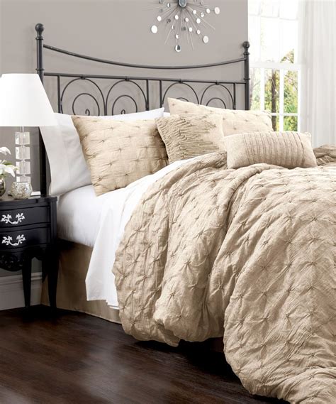 Nauticalongpoint large stripe mini comforter set. Taupe Lake Como Comforter Set | zulily | King size ...