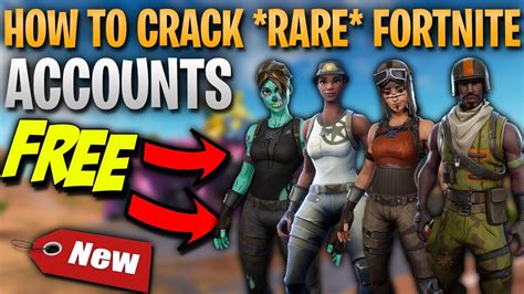How To Crack Rare Fortnite Accounts In Depth Tutorial Youtube