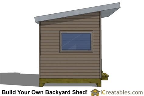Floor Plan For 8x10 Shed