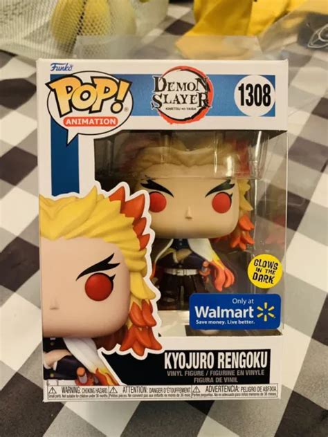 Funko Pop Animation Demon Slayer Kyojuro Rengoku 1308 Gitd Walmart