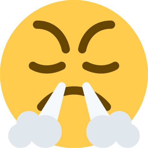 😤 Face With Steam From Nose Emoji Meaning