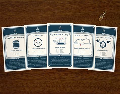 We did not find results for: Nautical Cocktail Recipe Cards on Behance