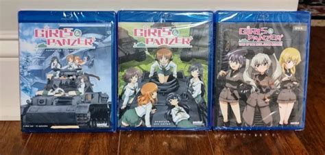 Girls Panzer Complete Tv Series Ova Collection Anzio Battle Anime Blu Ray Lot Picclick