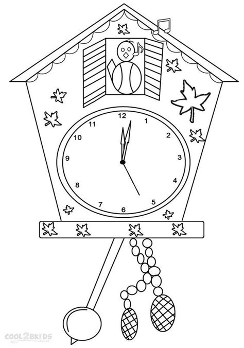 Select from 35970 printable crafts of cartoons, nature, animals, bible and many more. Printable Clock Coloring Pages For Kids | Cool2bKids ...