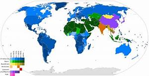 World Religion Chart 2021 Melanieausenegal