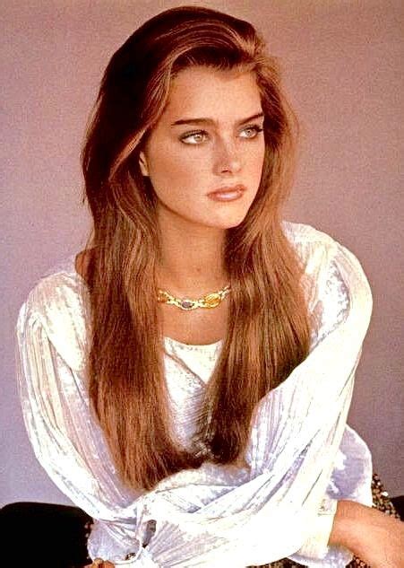 80s Hair Styles 1980s Makeup And Hair Brooke Shields Young Glamour