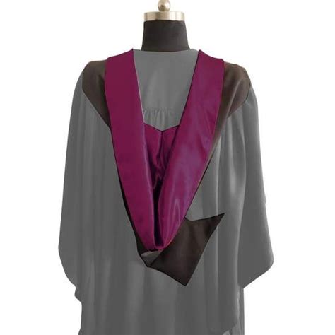 Simple Shape Burgon Academic Hood Academic Hood Graduation Attire Graduation Gown