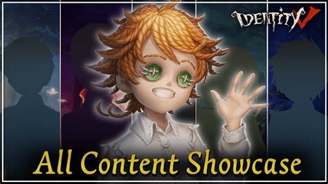 The Promised Neverland × Identity V Crossover All Content Showcase Youtube