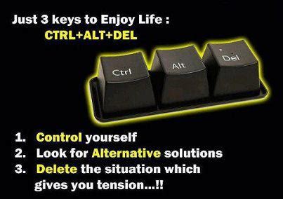 You never know how strom6 you are until being strong is the omly choice you have. life inspiration quotes: Computer keys that can change ...
