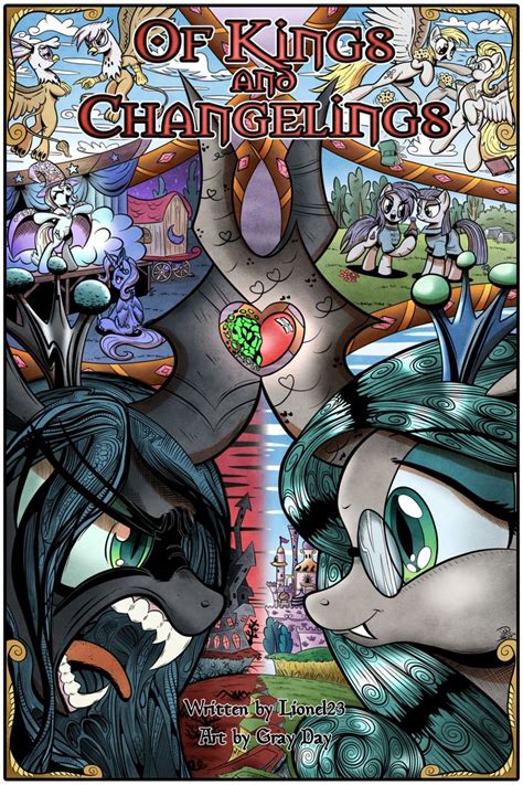Of Kings And Changelings Cover My Babe Pony Comic My Babe Pony