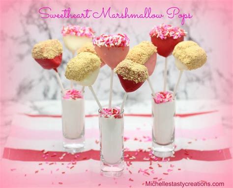 Michelles Tasty Creations Sweetheart Marshmallow Pops Marshmallow