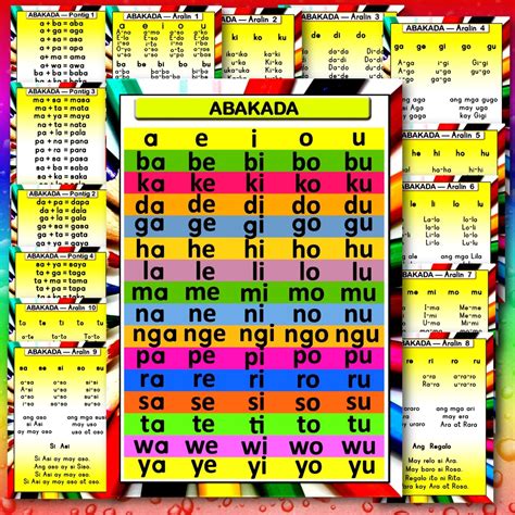 New Abakada Abacada Laminated Chart A Size Unang Hakbang Sa Pagbasa My Xxx Hot Girl