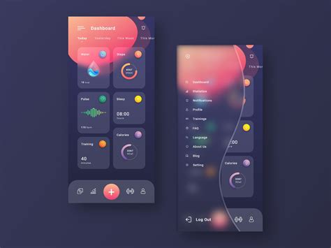 Fitness App Ui Design Behance