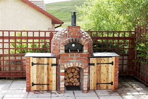 Milano 750 Pizza Oven With Serving Sides And Storage Pizza Oven Kits
