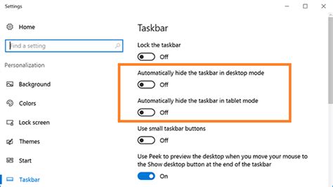 Hide Or Show Taskbar On Multiple Displays In Windows 10 Tutorial Images