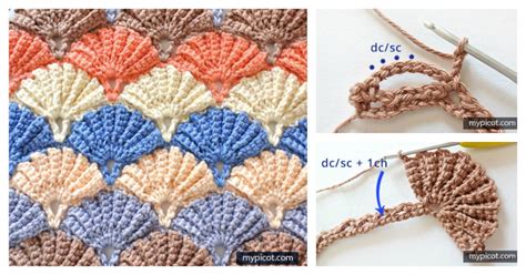 Beautiful Shell Stitch Free Crochet Pattern Free Crochet Crochet