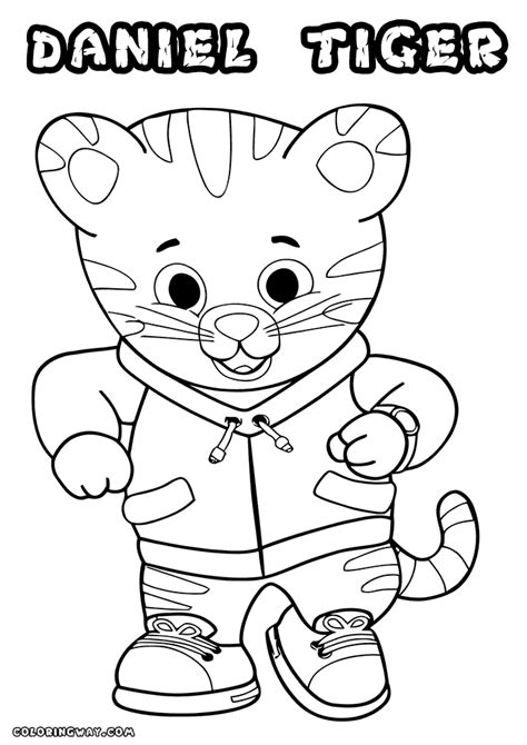 Also known as daniel tiger's neighbourhood and created and written by angela santomero. daniel the tiger coloring pages (With images) | Daniel ...