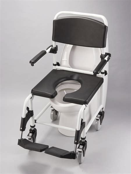 Collection by world of disability equipment. T210 Attendant Shower Commode Chair - Cefndy Healthcare