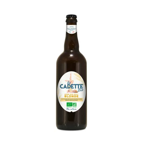 Bière Blonde 5 Alc Bio La Cadette La Fourche