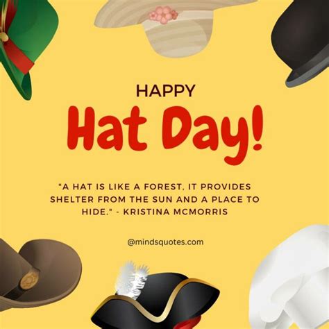 50 Famous National Hat Day Quotes Messages And Wishes