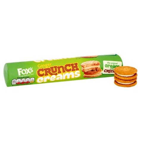 Foxs Ginger Crunch Creams Tastes Of The Uk