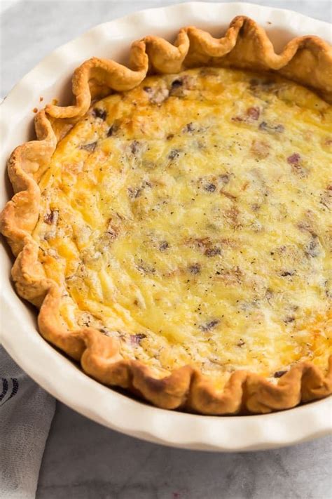 This Quiche Lorraine Is A Rich And Flavorful Quiche Recipe Made With