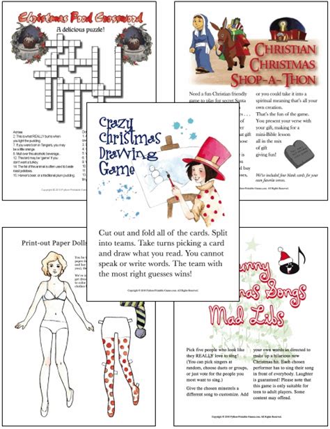 Printable Christmas Games Hd Wallpapers Blog